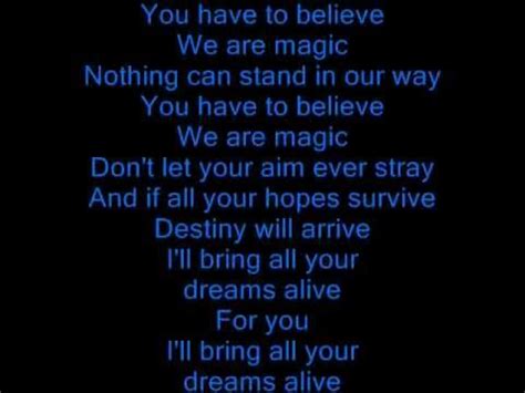 Magic olivia newton john lyrics